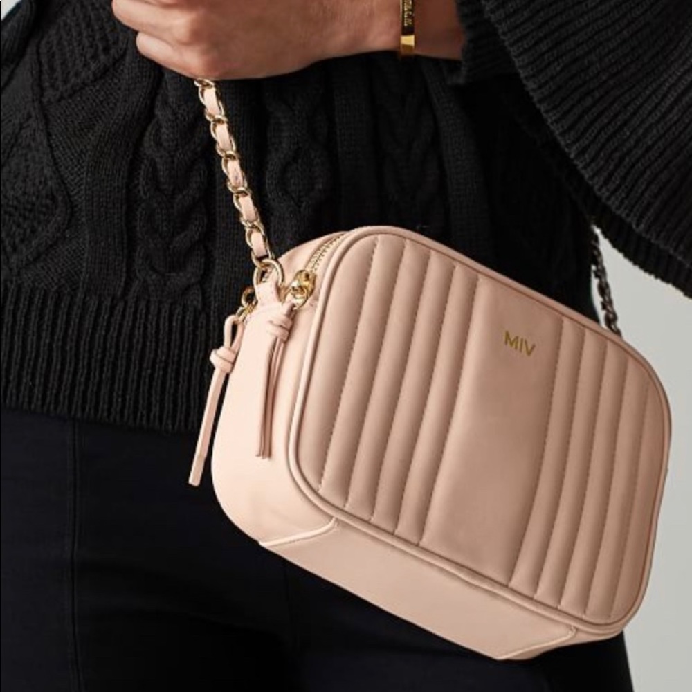 Mark & Graham Crossbody in Blush Pink NWT